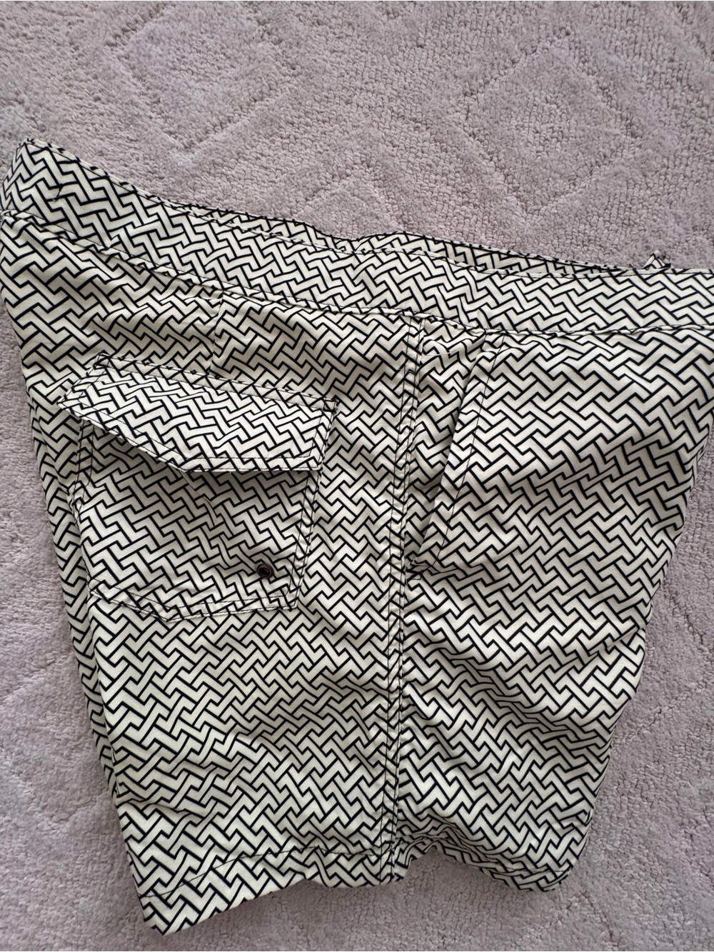 Banana Republic/Retromarine NYC/Men/Geometric Print Swim Shorts/M/ NWT